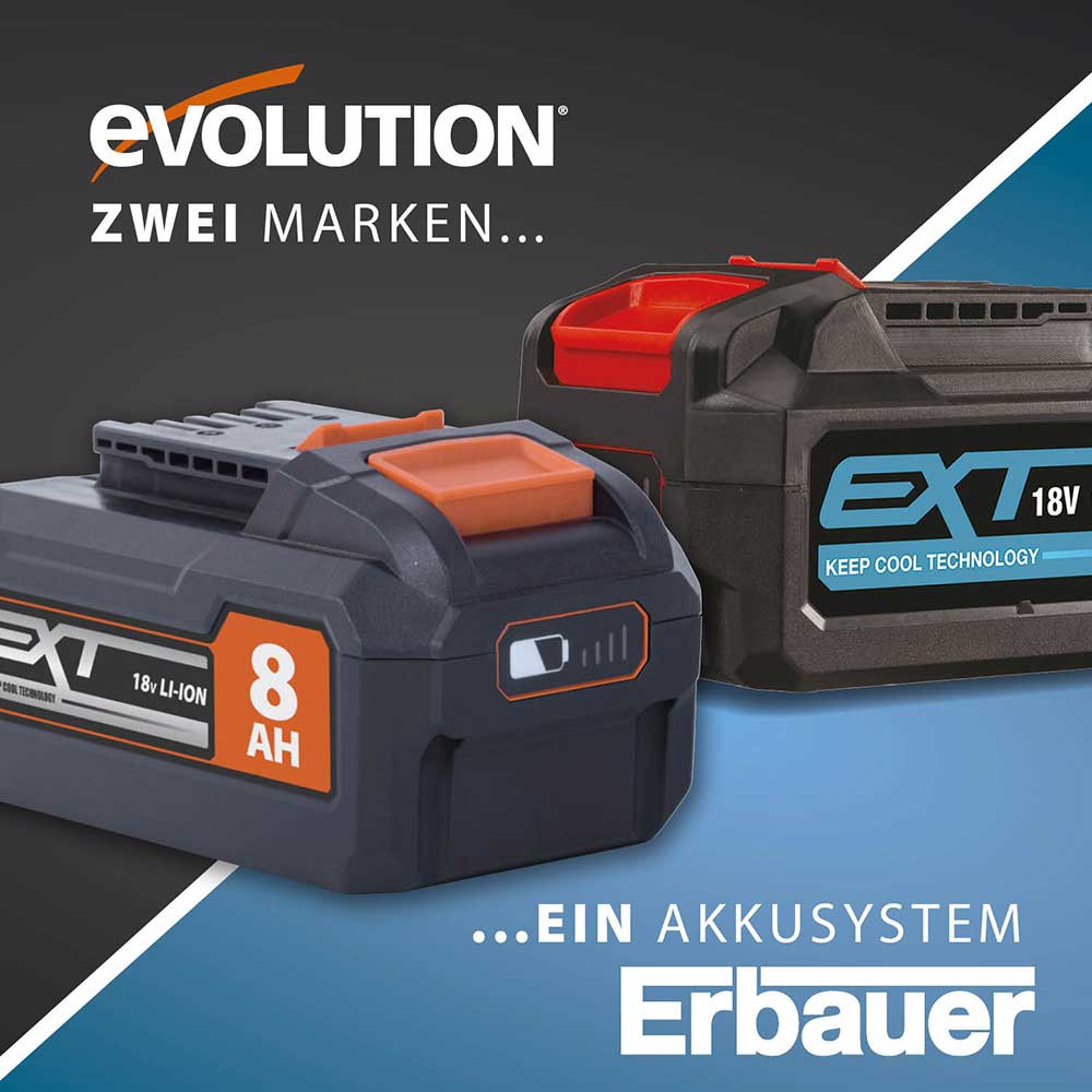 Evolution R180IDR-Li Akku-Schlagschrauber 18 V Li-Ion EXT - Image 4