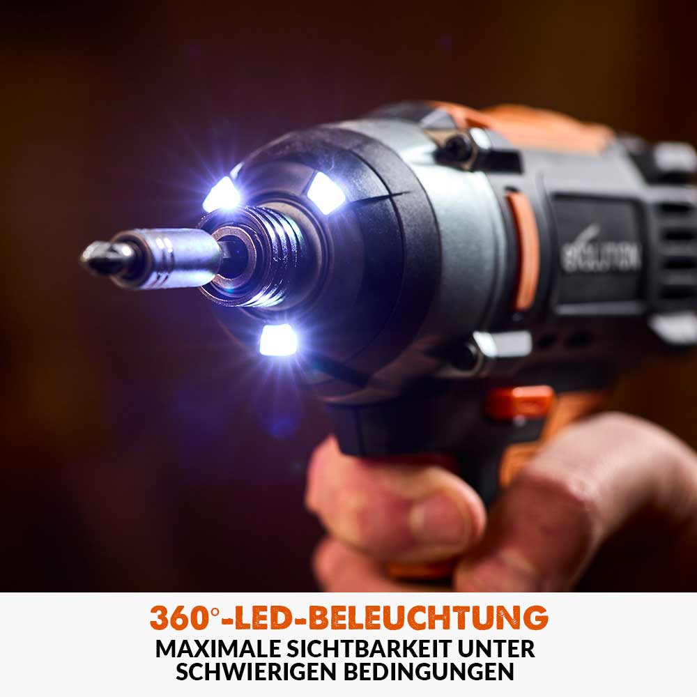 Evolution R180IDR-Li Akku-Schlagschrauber 18 V Li-Ion EXT - Image 6
