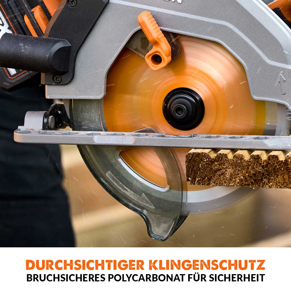 Evolution R185CCS-Li Kabellose, BĂŒrstenlose, 18V, Li-Ion EXT KreissĂ€ge mit 185mm Multi-Material-SĂ€geblatt - Image 6