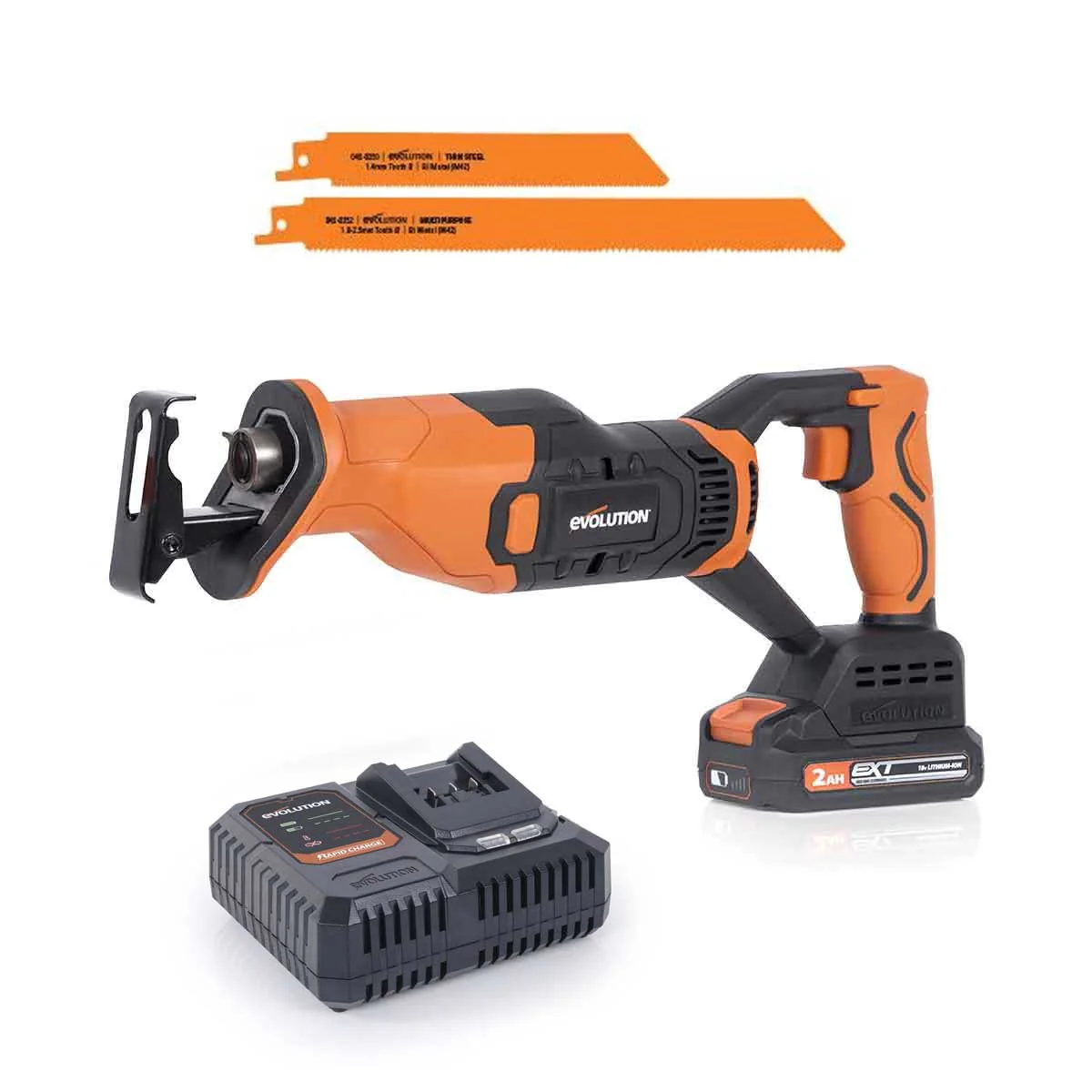 Evolution kabellose R150RCP-Li ReciprosÀge 18V-Li-Ion EXT inklusive Multi-Material-SÀgeblÀtter - Image 8