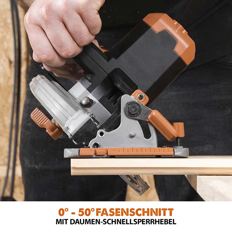 Evolution kabellose R165CCS-Li 165mm HandkreissÀge 18V-Li-Ion EXT inklusive Multi-Material-SÀgeblatt - Image 5