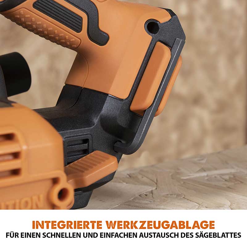 Evolution kabellose R165CCS-Li 165mm HandkreissÀge 18V-Li-Ion EXT inklusive Multi-Material-SÀgeblatt - Image 8