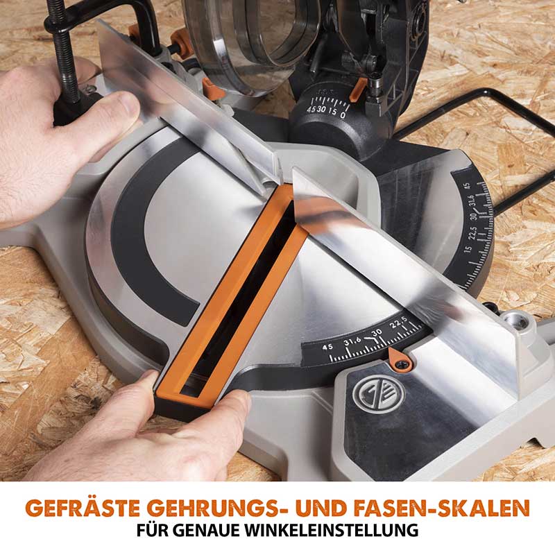 Evolution kabellose R185CMS-Li 185mm Kapp- und Gehrungssäge 18V-Li-Ion EXT mit Akku und Ladegerät inklusive Multi-Material-Sägeblatt - Image 5