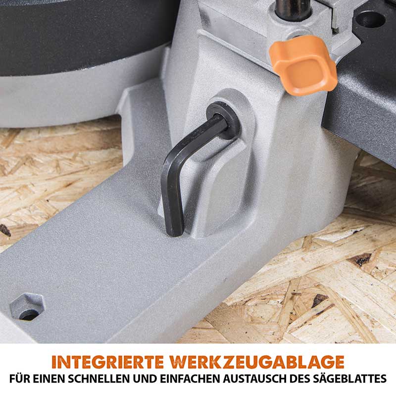 Evolution kabellose R185SMS-Li 185mm Schiebe-Kapp- und Gehrungssäge 18V-Li-Ion EXT mit Akku und Ladegerät inklusive Multi-Material-Sägeblatt - Image 6