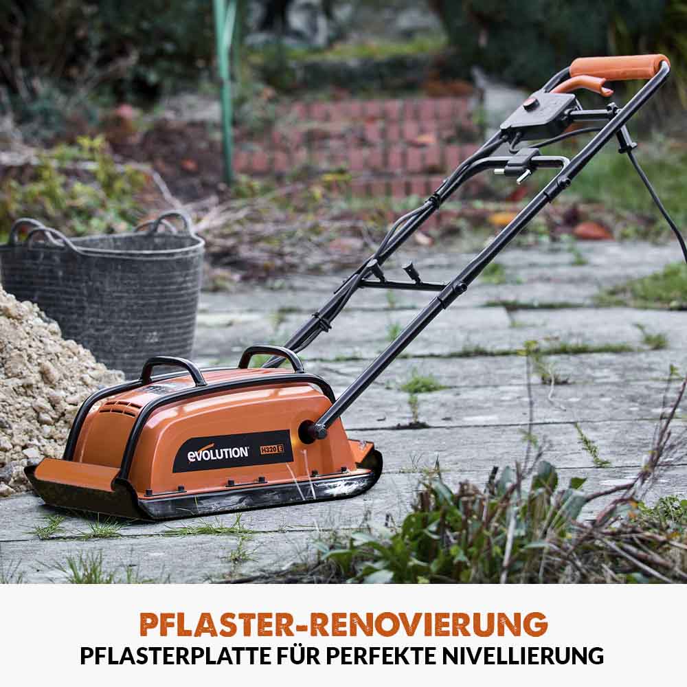 Evolution Elektrischer Rüttelplatten HULK H320-E Plattenrüttler - Image 3