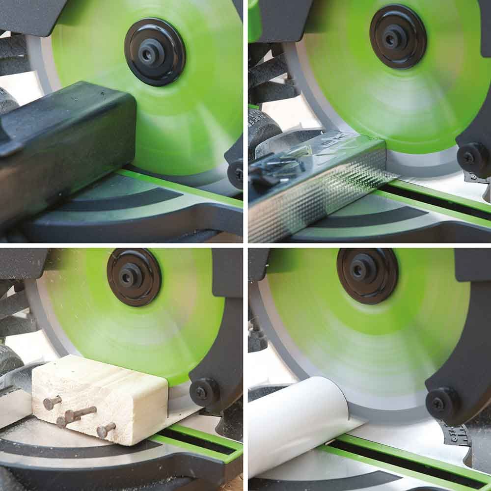 Evolution F210CMS 210mm Kapp- und GehrungssÀge mit TCT-Multi-Material-SÀgeblatt - Image 3