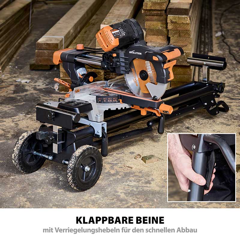 Evolution Gehrungssägeständer mit universellen Befestigungen XL - Image 3