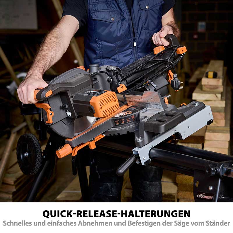 Evolution Gehrungssägeständer mit universellen Befestigungen XL - Image 9