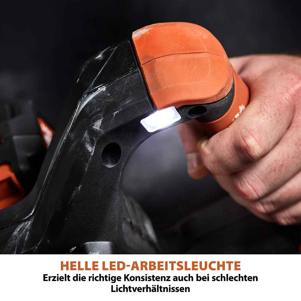 Evolution R120MXR-Li Akkubetriebener 18V-Li-Ion-EXT-Mischer (ohne Akku) mit 120mm-Multi-Mix-Rührer - Image 10