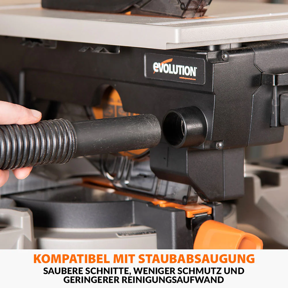 Evolution R210MTS-G2 210mm umrüstbar Gehrungs-/Tischsäge - Image 12