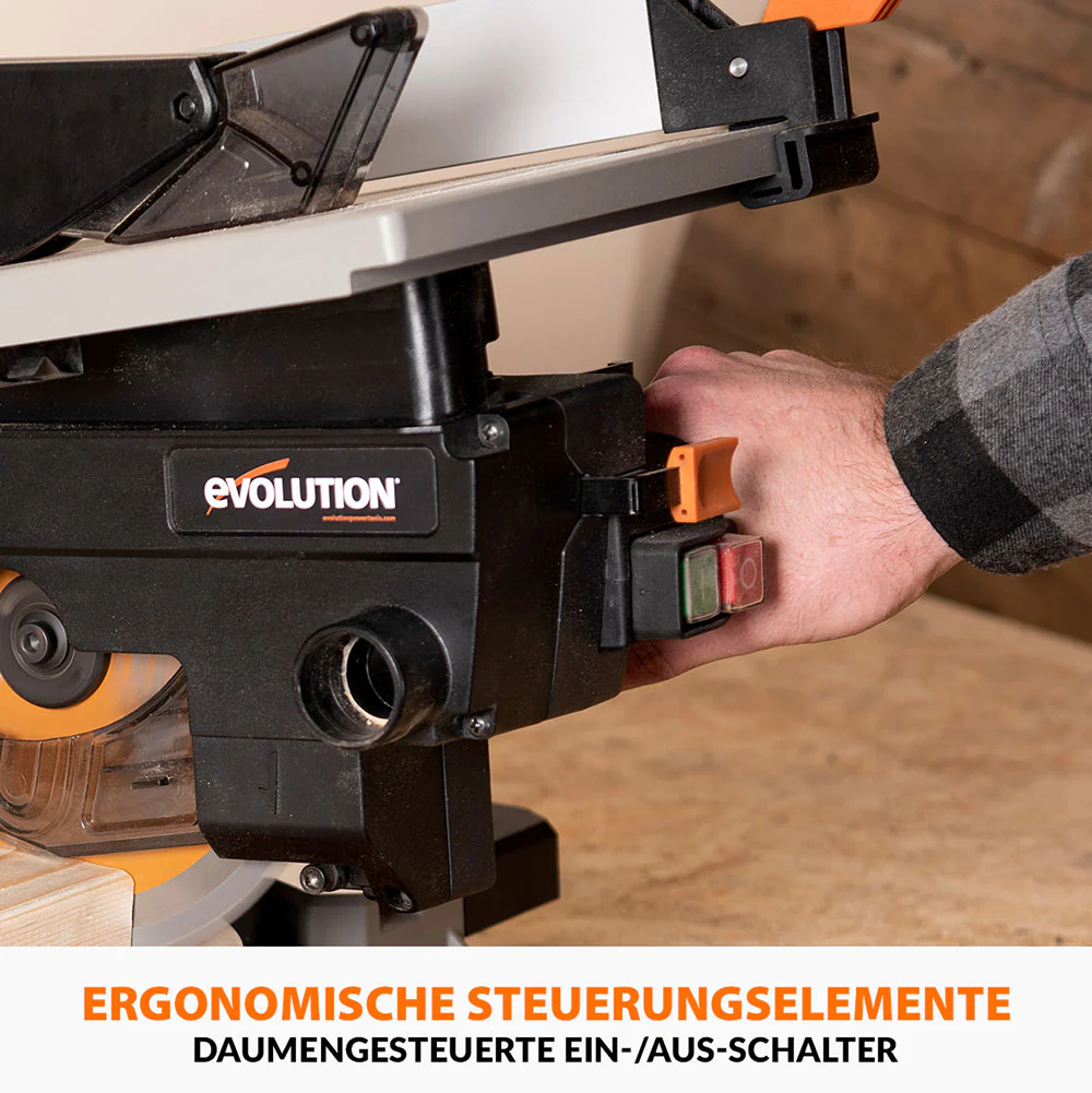 Evolution R210MTS-G2 210mm umrüstbar Gehrungs-/Tischsäge - Image 14