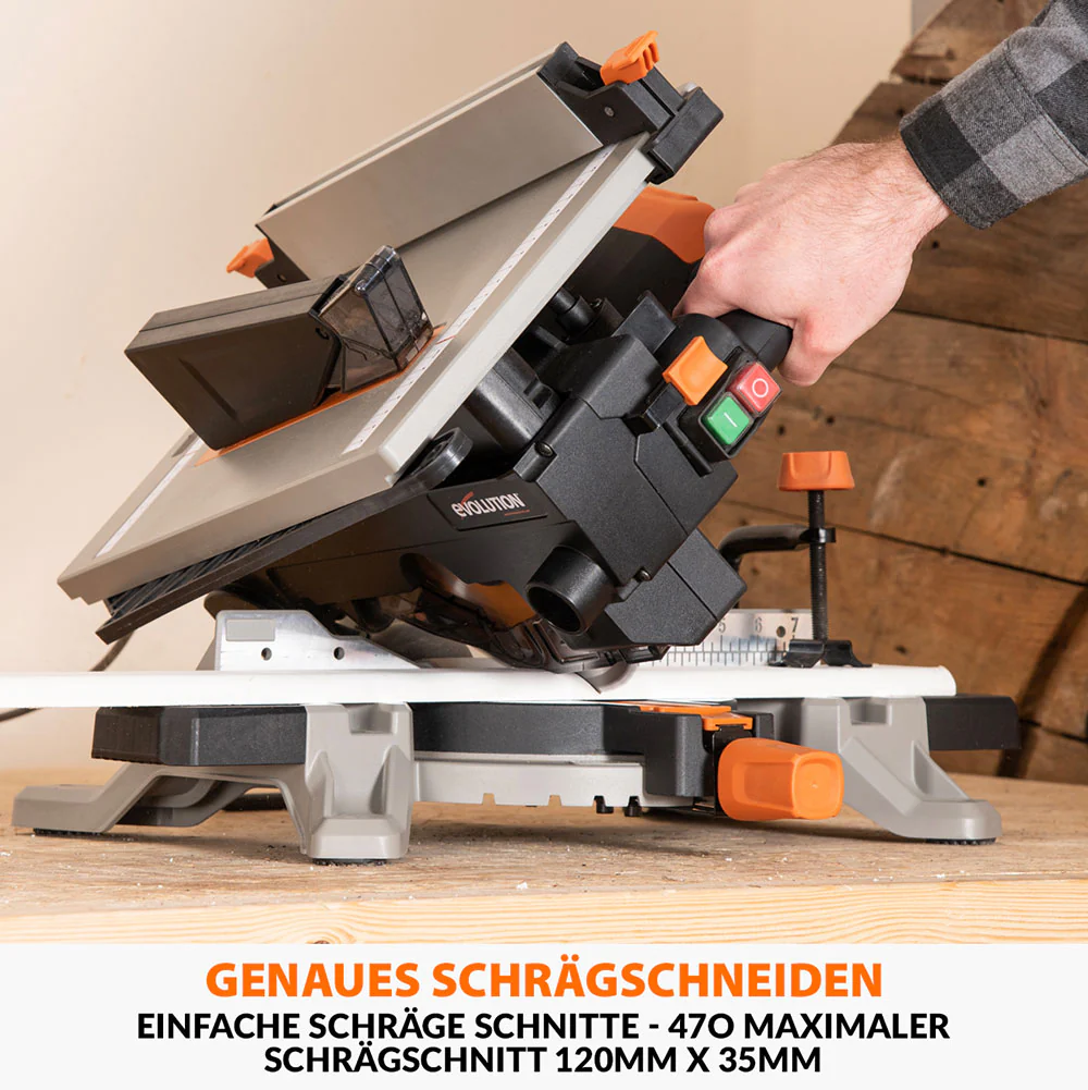 Evolution R210MTS-G2 210mm umrüstbar Gehrungs-/Tischsäge - Image 4