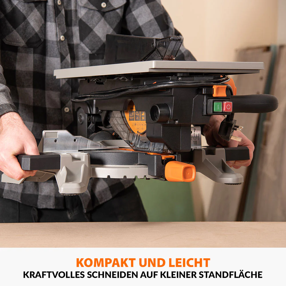 Evolution R210MTS-G2 210mm umrüstbar Gehrungs-/Tischsäge - Image 6