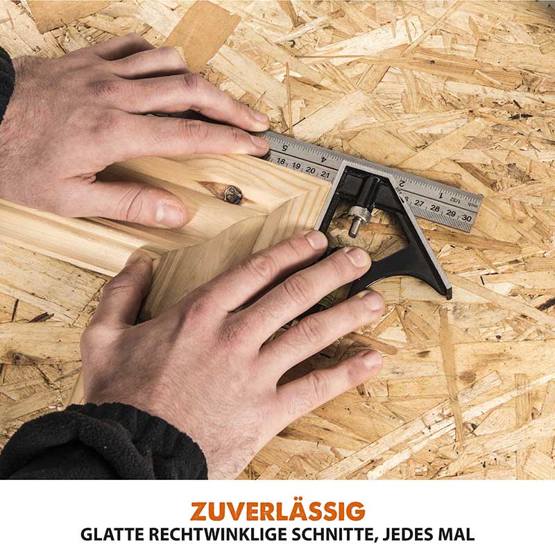 Evolution R210SMS+ 210mm Schiebe-Kapp- und Gehrungssäge mit TCT-Multi-Material-Sägeblatt - Image 9