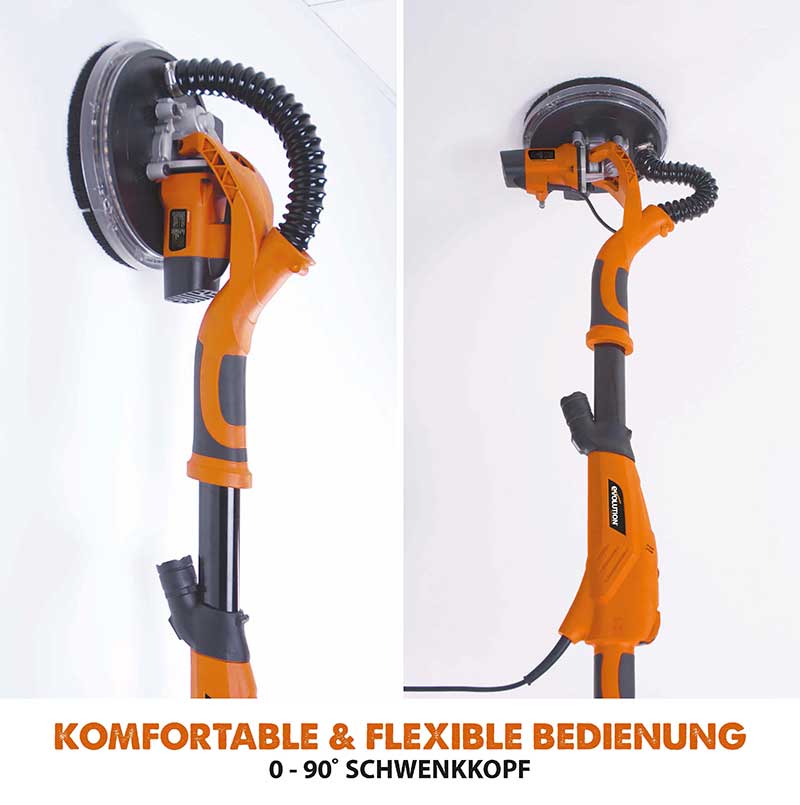 Evolution R225DWS Teleskop-Trockenbauschleifmaschine - Image 5