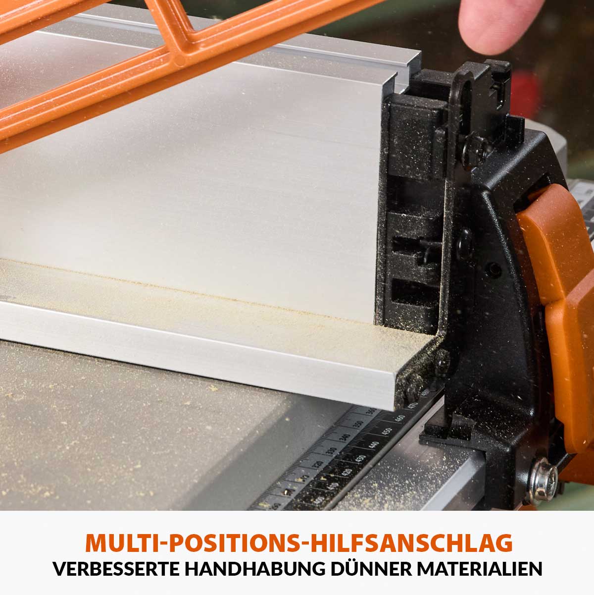 Evolution Tragbare Tischkreissäge mit 255mm TCT-Multimaterialsägeblatt, für Profis und Heimwerker (230v) | R255TBL - Image 14