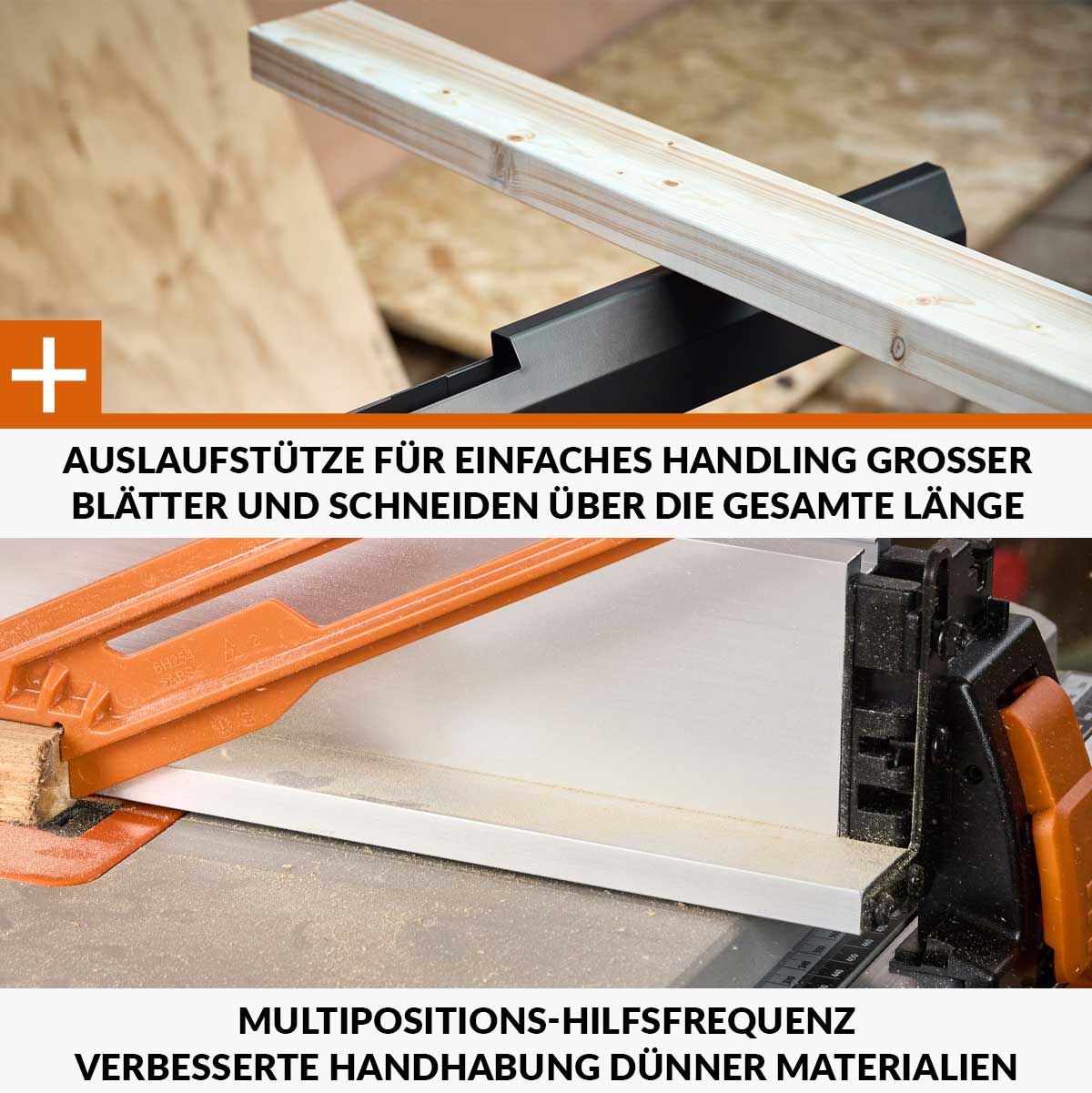 Evolution R255TBL+, die nächste Generation der tragbaren Tischsäge (230 V, 255 mm) mit TCT-Multimaterialsägeblatt - Image 16