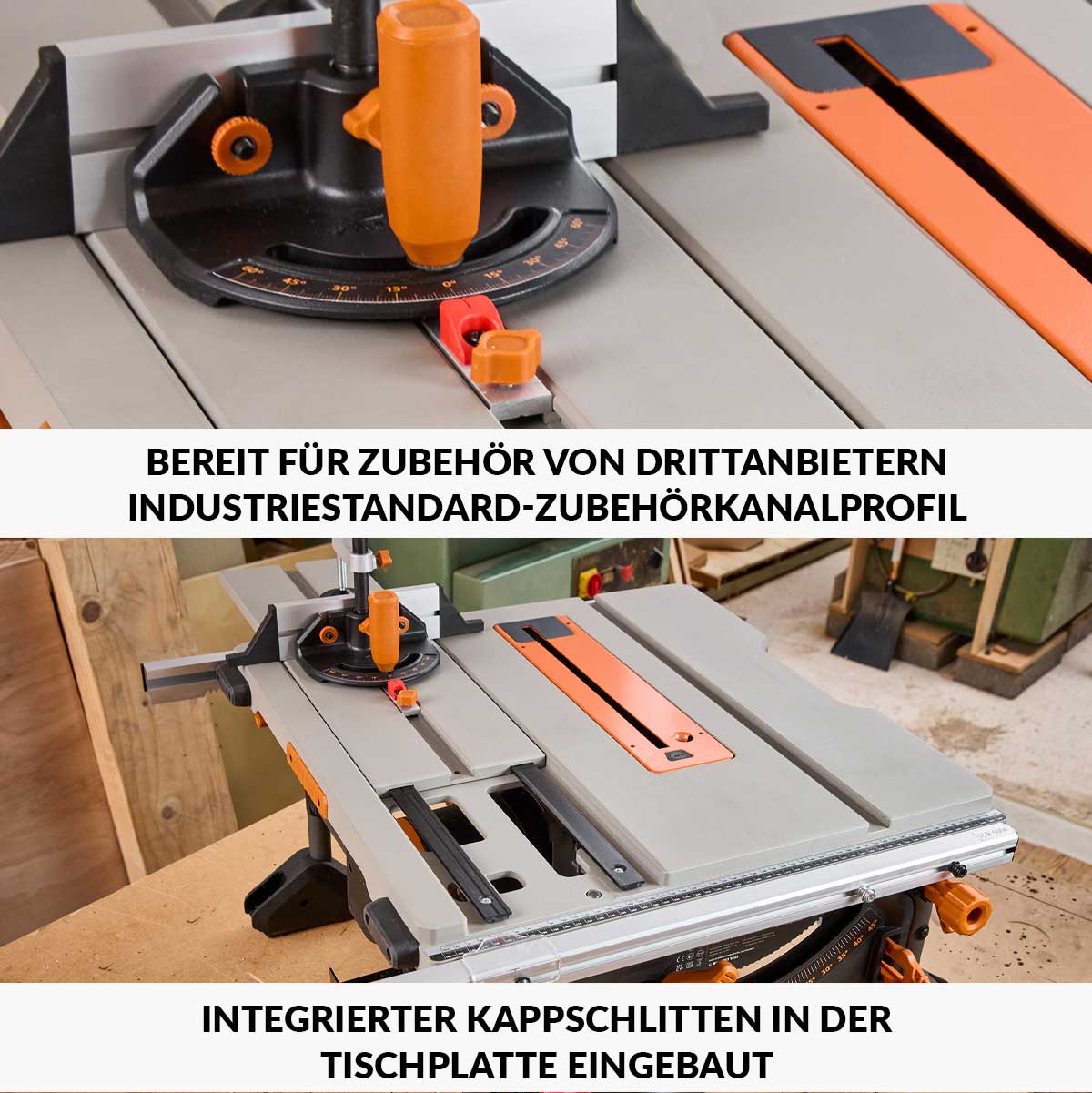 Evolution R255TBL+, die nächste Generation der tragbaren Tischsäge (230 V, 255 mm) mit TCT-Multimaterialsägeblatt - Image 5