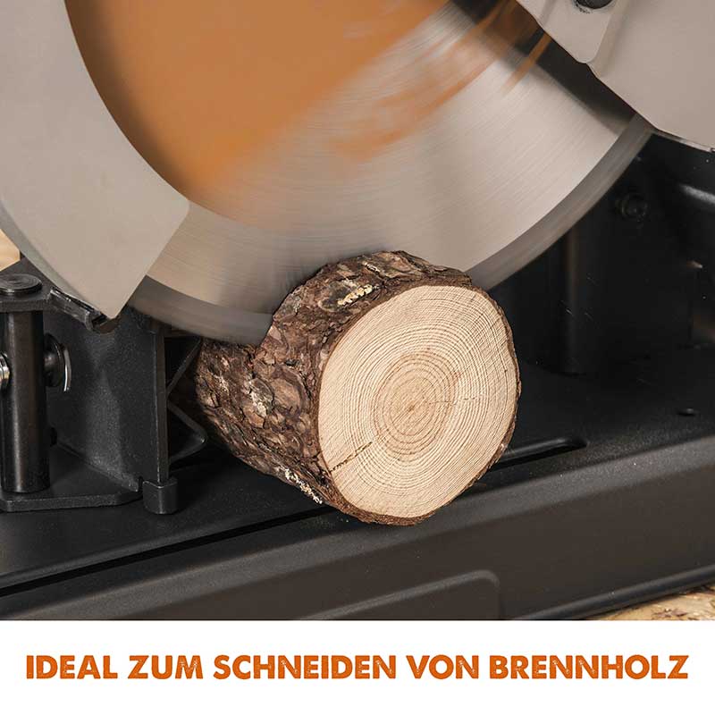 Evolution R355CPS 355mm Kaltkreissäge mit TCT-Multi-Material-Sägeblatt - Image 14