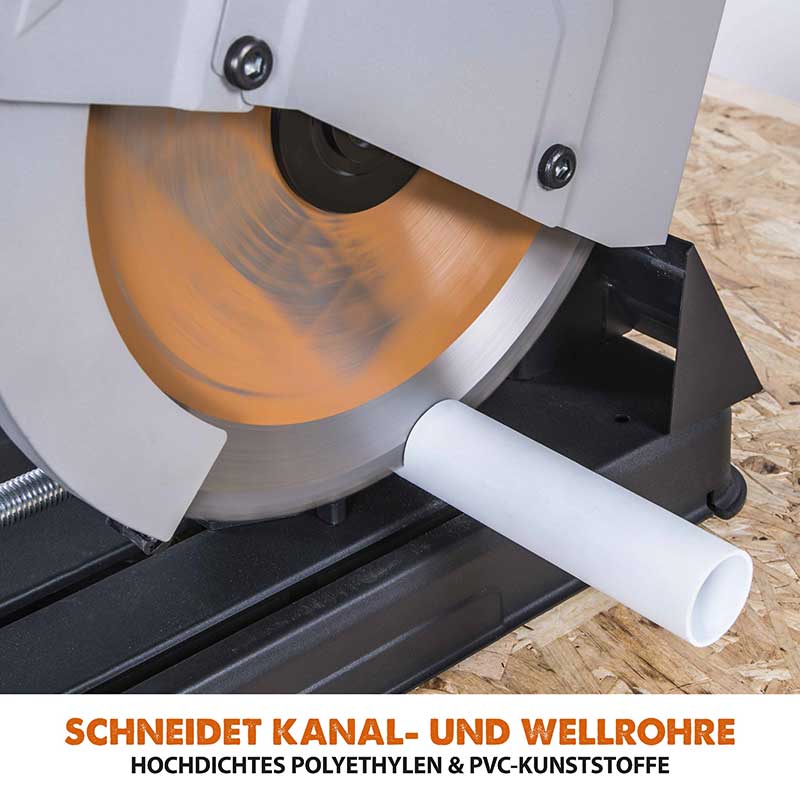 Evolution R355CPS 355mm Kaltkreissäge mit TCT-Multi-Material-Sägeblatt - Image 15