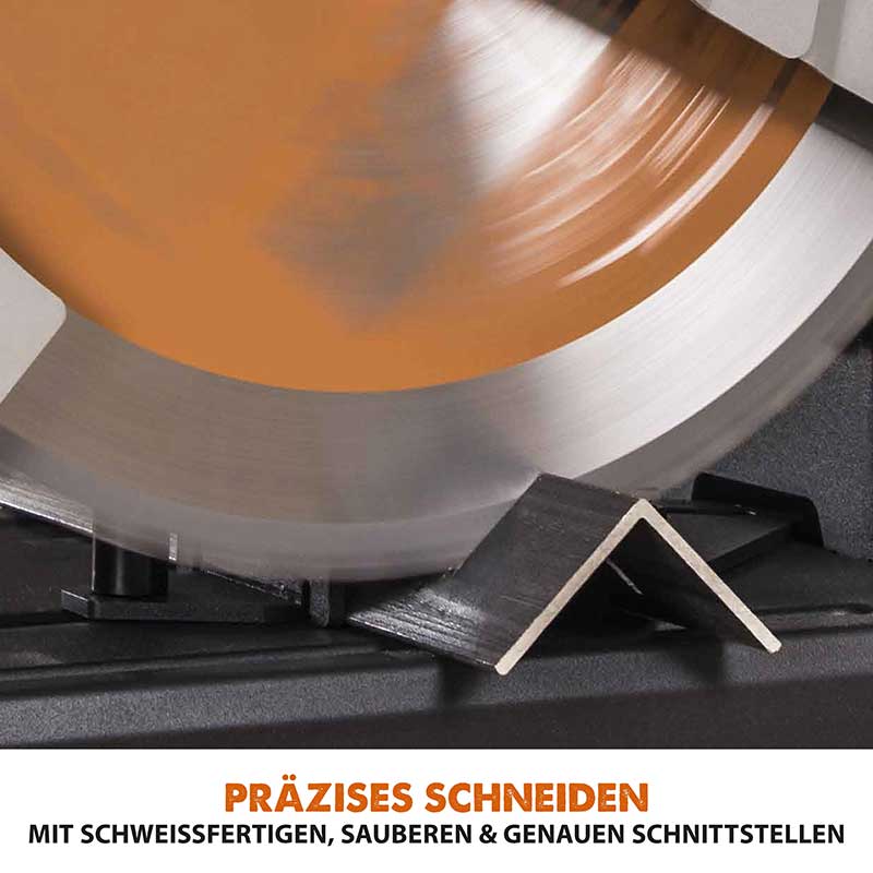 Evolution R355CPS 355mm Kaltkreissäge mit TCT-Multi-Material-Sägeblatt - Image 17