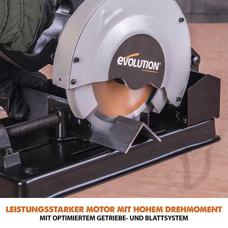 Evolution RAGE4 185mm Kappsäge mit TCT-Multi-Material-Sägeblatt - Image 14