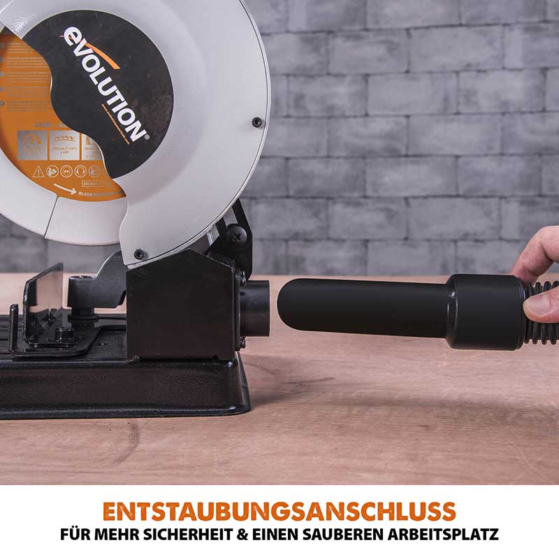 Evolution RAGE4 185mm Kappsäge mit TCT-Multi-Material-Sägeblatt - Image 9