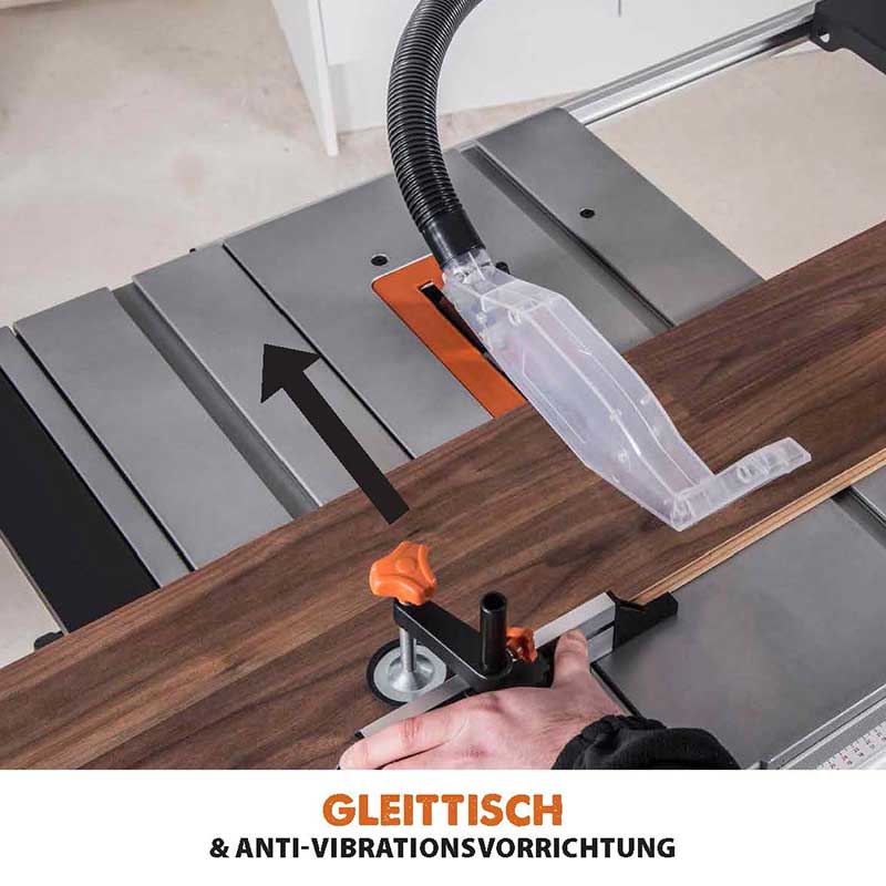 Evolution RAGE5-S 255mm 230V Tischsäge mit TCT-Multi-Material-Sägeblatt - Image 12