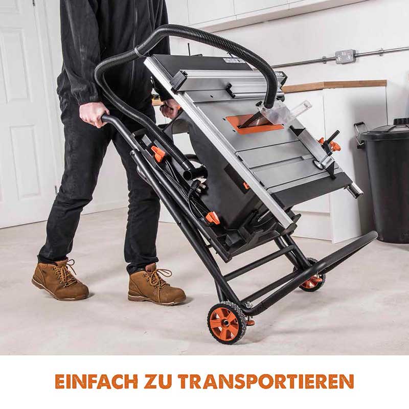Evolution RAGE5-S 255mm 230V Tischsäge mit TCT-Multi-Material-Sägeblatt - Image 4