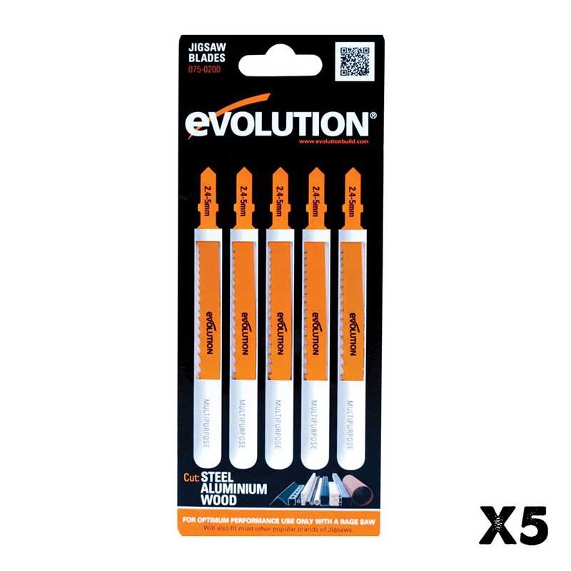 Evolution RAGE7-S Stichsägeblätter (5 Stück) - Image 4