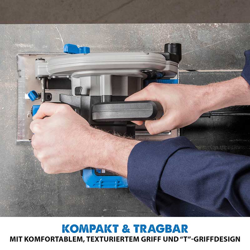 Evolution S185CCSL 185mm Handkreissäge mit TCT-Mildstahl-Sägeblatt - Image 9