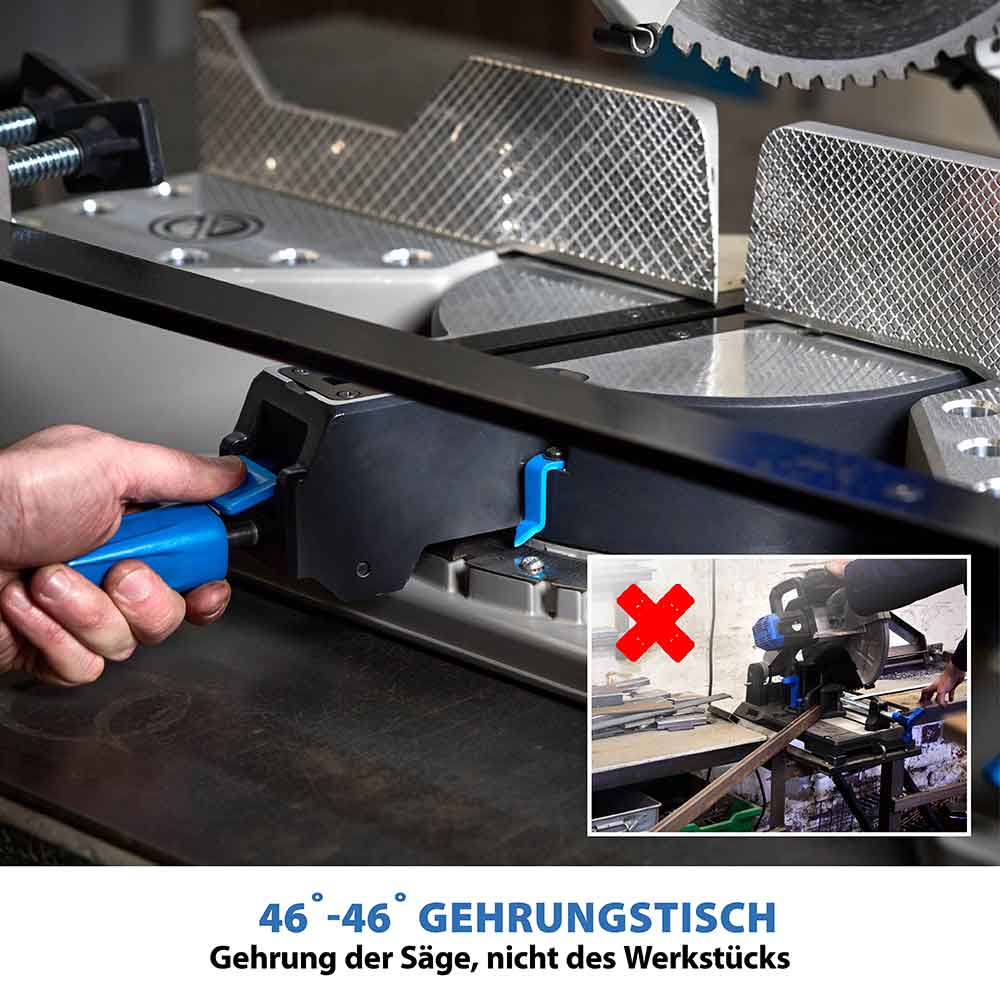 Evolution S355MCS 355mm Metalltrennsäge, Kapp- und Gehrungssäge, schwere Ausführung für Metallschneiden - Image 4