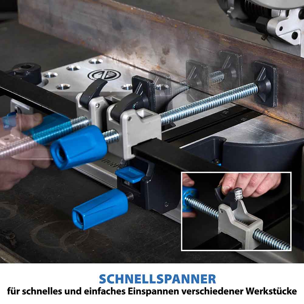 Evolution S355MCS 355mm Metalltrennsäge, Kapp- und Gehrungssäge, schwere Ausführung für Metallschneiden - Image 6