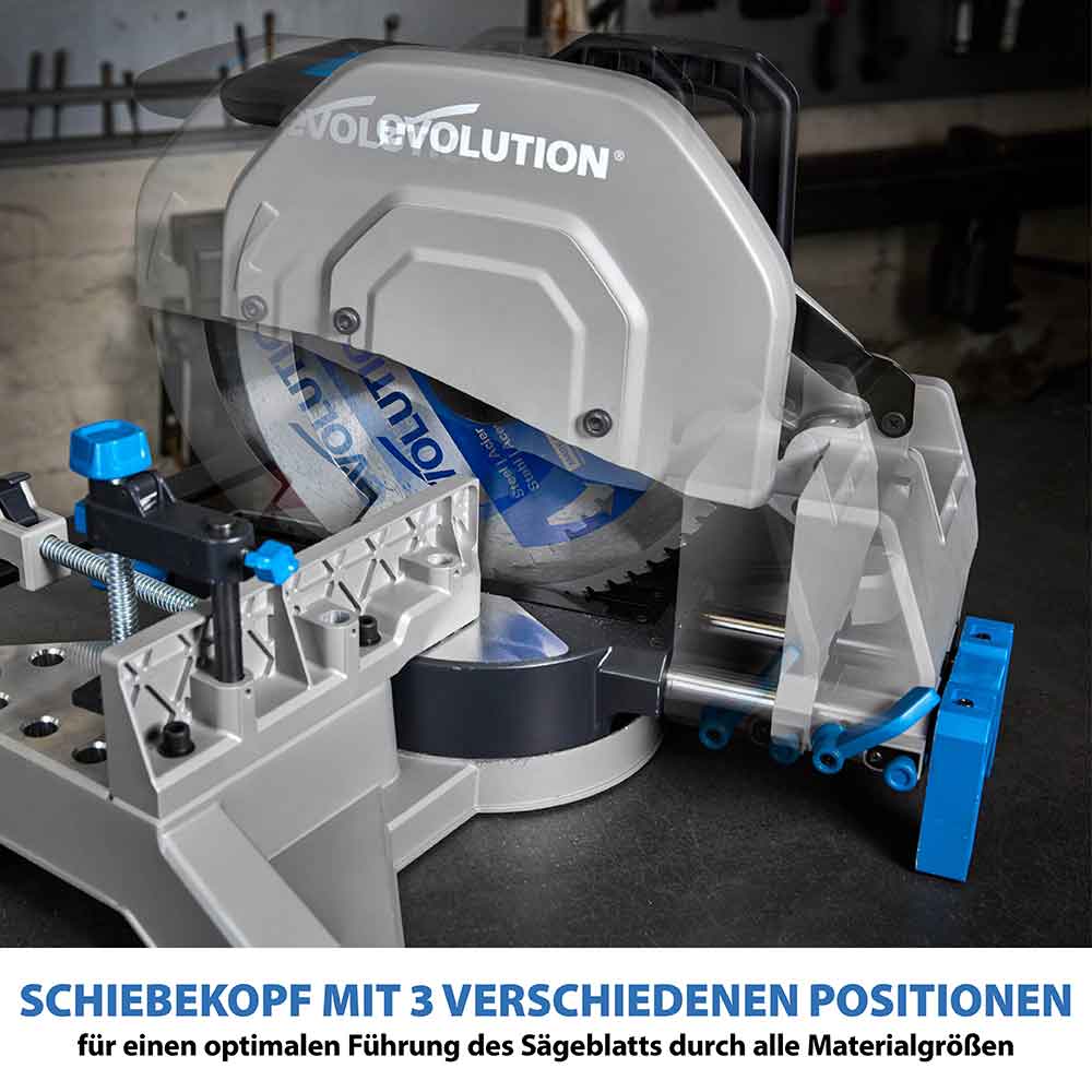 Evolution S355MCS 355mm Metalltrennsäge, Kapp- und Gehrungssäge, schwere Ausführung für Metallschneiden - Image 7