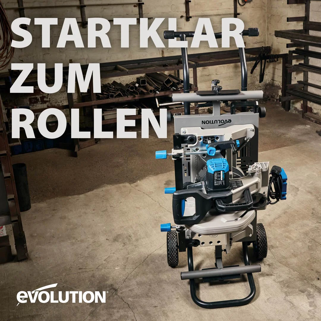 Evolution S355MCS KappsĂ€gestĂ€nder / MetallkreissĂ€ge-StĂ€nder mit Powerlift-UnterstĂŒtzung - Image 10