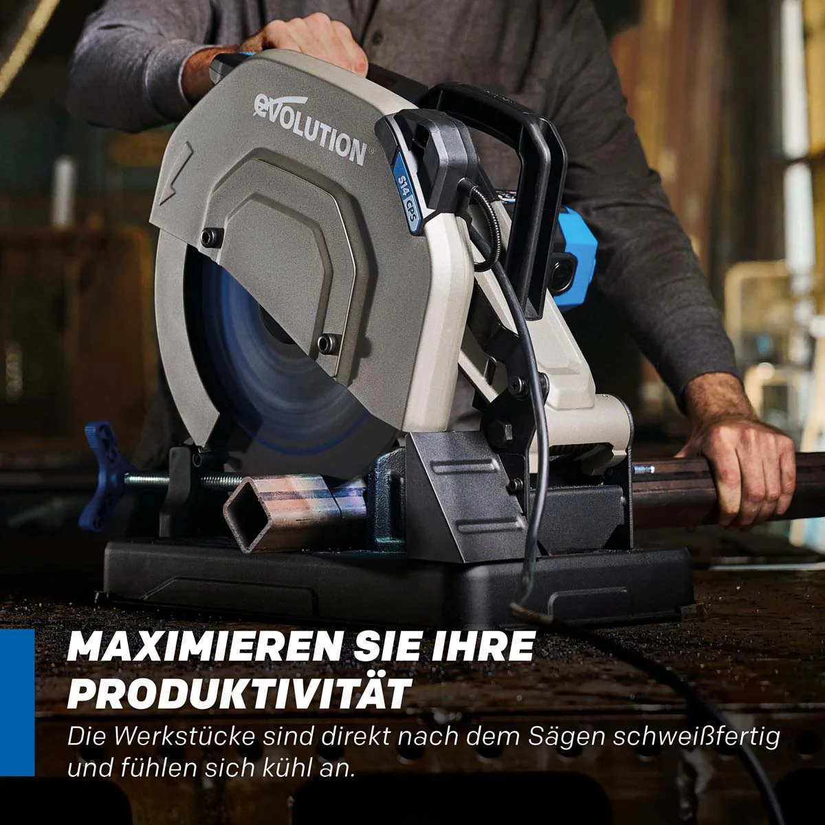 EVOMAX Cermetklinge für Baustahl 355mm 80T von Evolution - Image 7