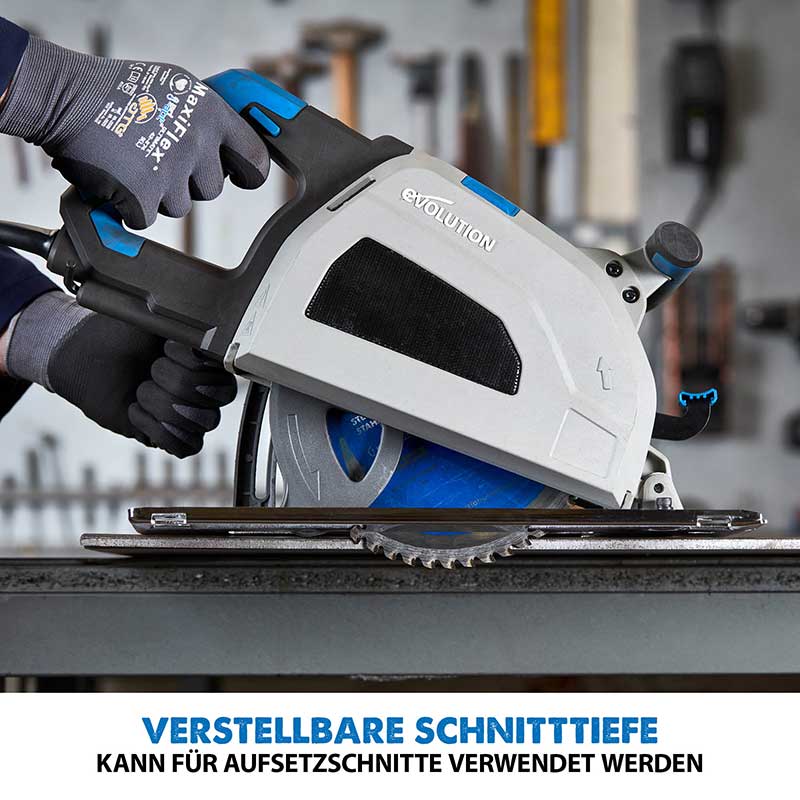 Evolution S210CCS 210mm Heavy Duty Metallkreissäge - Image 5