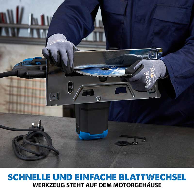 Evolution S210CCS 210mm Heavy Duty Metallkreissäge - Image 11